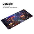 thumbnail image 4 of Zufioo Jungle Path Glowing Mushrooms Print Car Aluminum Front License Plate, 12x6 Inch Decorative Personalized Car License Plate Car Accessories, 4 of 8