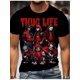 thumbnail image 1 of Men'S Plus Size 3D Digital Print T-Shirt, Casual Crew Neck Top, 100% Cotton Knit Fabric, Slight Stretch, Regular Fit, Machine Washable - Perfect for Autumn & Winter, 1 of 5