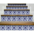 thumbnail image 5 of 4" X 4" Blue And White Mosaic Peel And Stick Removable Tiles, 5 of 9