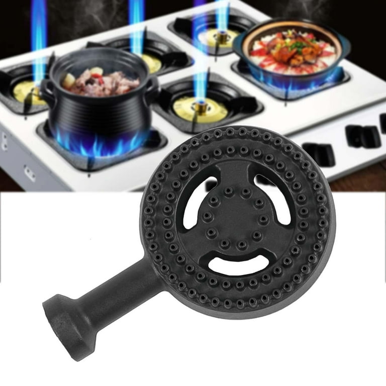 Burner Gas Head Heat Evenly Easy to Install Portable Cookware Camp