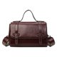 thumbnail image 1 of Bolso Axila Mensajero Mano para Mujer Cuero PU Correa Ajustable Color Sólido Viajes, 1 of 9