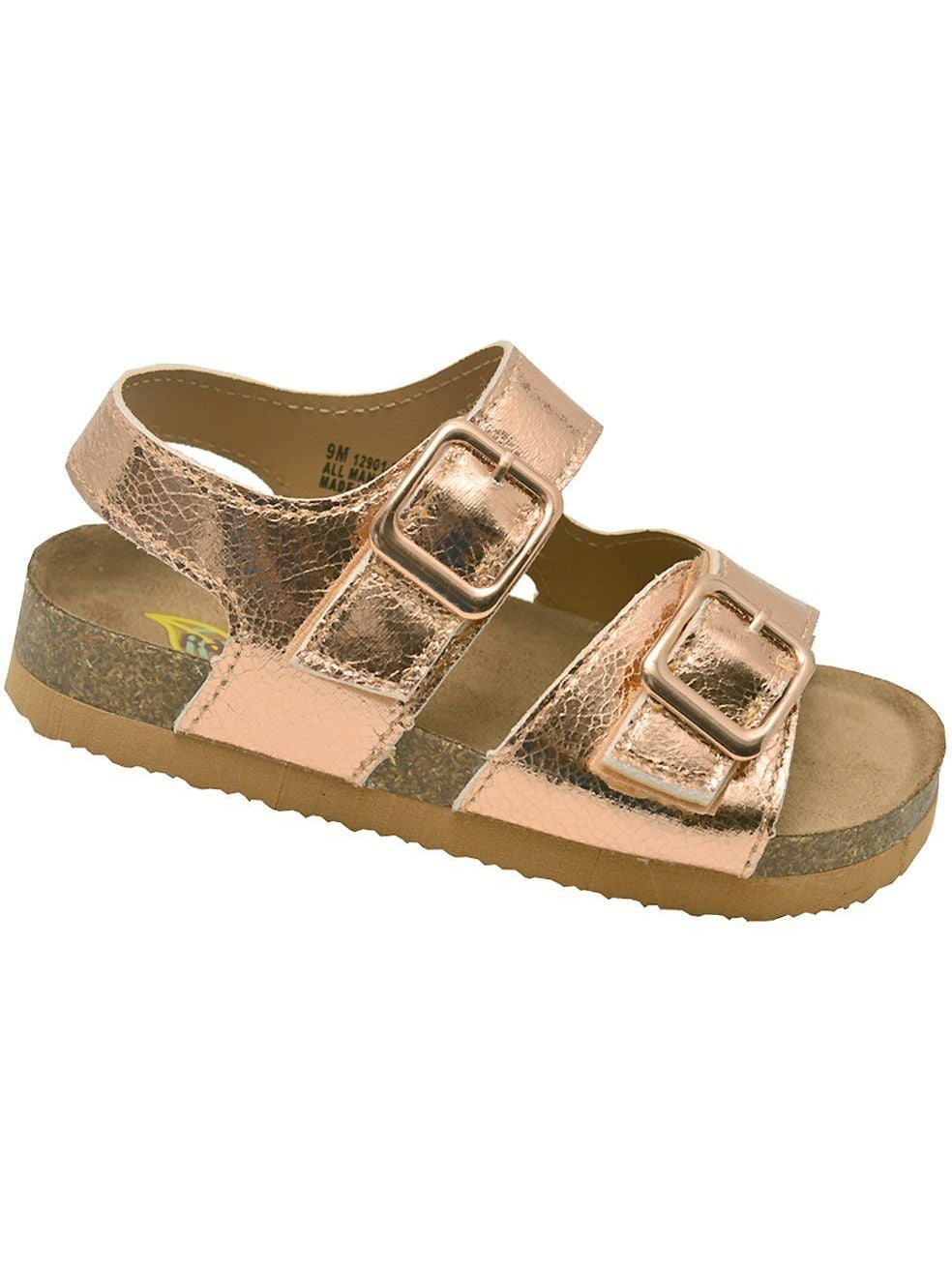 girls double buckle sandals