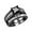 I-Black, variant on Kcodviy Gemstone Ring Finger Chunky Rings Ring Jewelry Suitable for Nail Ring Gifts and Engagement Gifts