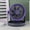 Purple, variant on Emdiqzs Portable Cooling Summer Essentials 360 Degree Rotation USB Rechargeable Quiet Personal Desktop Fan for Home Office Pink Green Beige Gray Purple