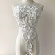 thumbnail image 4 of Zhuge Aplique de encaje, bordado fino, parche de encaje floral, accesorio de costura para vestidos de gala, vestidos de novia, 4 of 5