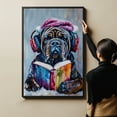 thumbnail image 6 of Mastiff Christmas Decor Poster Unframe, Mastiff Christmas Dog Canvas Wall Art, Dog Reading Book Canvas Print Painting Poster Wall Decor Dog Lovers Gifts, 6 of 6