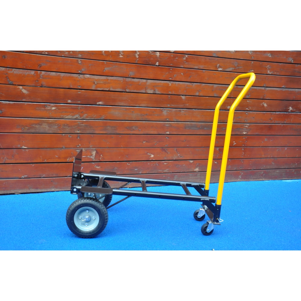 DECMAY 330 Lbs Capacity Dual Purpose Hand Truck with Swivel Wheels