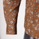 thumbnail image 2 of Camisas Negras Para Hombre Hombres manga larga otoño invierno flor Casual Top blusa camisas (Brown, M), 2 of 5