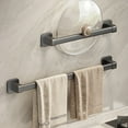 thumbnail image 3 of Shoreew Self-Adhesive Towel Rack Hand Towel Bar Strong Load-bearing Easy to Install Bathroom Wall Mounted Towel Hanger, 3 of 7