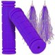 thumbnail image 1 of 2 Pcs Bike Handlebar Grips Mountain Bike Grips Anti-skid Handle Grips With Tassel Streamers, 1 of 4