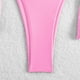 thumbnail image 4 of Traje de baño para mujer, moda, cómodo, color sólido, bikini, traje de baño de color liso para mujer, conjuntos de bikinis, trajes de baño para mujer, 4 of 6