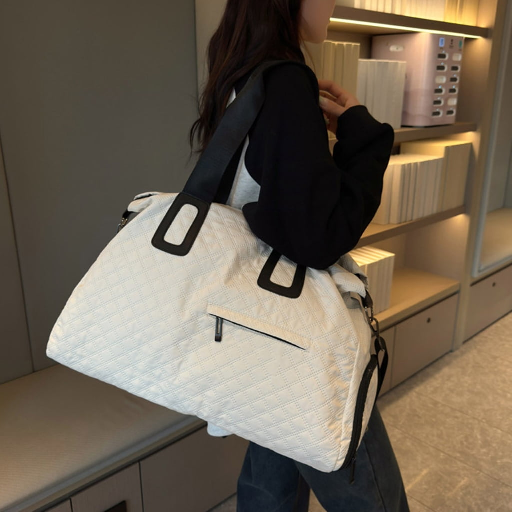 Oxford Fabric Travel Bags Shoe Compartment For Workouts Business And Parenting