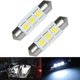 thumbnail image 2 of 4pcs coche auto 36mm festoon domo led 5050 festoon led blanco luces de lectura chip bombillas de matrícula lámpara, 2 of 3