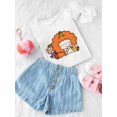thumbnail image 3 of Halloween Unicorn And Candy T-Shirt Toddler -Image by Shutterstock,  3 Toddler, 3 of 4