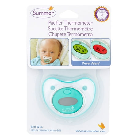 Summer Infant Pacifier Thermometer, 2 pc