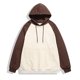 thumbnail image 3 of Gibobby Sudadera polar hombre Sudadera con Capucha de Rizo francés Sudadera con Capucha para Hombre(Beige,XG), 3 of 5