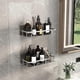thumbnail image 4 of Wall-mount Corner Bathroom Shower Caddy Shelf Storage Holder Rack Organizer Bath, 4 of 5