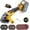 Yellow, variant on 20V Brushless Cordless 4-1/2 inch Angle Grinder, 9000 RPM, lock-on Switch, Compatible with Dewalt 20V Battery (Bare Tool)