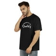 thumbnail image 4 of Inkmeso Men's Graphic Printed Promoted To Daddy Tshirt Crew Neck Tee For First Time Daddy, 4 of 7