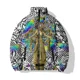 thumbnail image 2 of Abrigo de algodón con estampado personalizado de moda para hombre, moderno y versátil, cómodo y cálido, parka para hombre, 2 of 4
