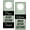Black/Grey, variant on Do Not Disturb Door Hanger Sign, Dual Sided, Please Do Not Disturb Welcome Please Knock Door Sign for Home, Office, Meeting, Recording Room, 9.5" x 3.8" (Pack of 2)