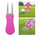 thumbnail image 1 of Outil de Réparation de Divot Vert de Golf 11 cm 38 g, Outil de Divot Vert, Usage Extérieur pour Golfeurs Parcours de Golf Club de Golf Blanc, Jaune, Rouge, Violet, Bleu, Noir, 1 of 7