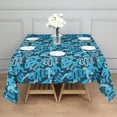 thumbnail image 5 of Camouflage Square Tablecloth 52x52in(132x132cm) – Waterproof Polyester Printed Table Cover, Wrinkle Resistant & Washable for Kitchen Dining Picnic Party Decor, 5 of 6