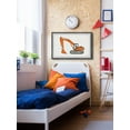 thumbnail image 6 of Marmont Hill E x cavator Truck Framed Wall Art, 30.00" x 1.50", 6 of 6