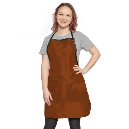 

QING SUN Apron Home Kitchen Apron Bib Sleeveless Halter Apron Waterproof Oilproof Hand Rubable Polyester Material Two Piece
