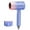 Purple#3, variant on Ionic Hair Dryer with Blue Light Care | 220V Travel Blow Dryer | Constant Temperature & Frizz Control | Lightweight & Quiet | 3 Heat Settings for All Hair Types | 22x12.6x7.4cm