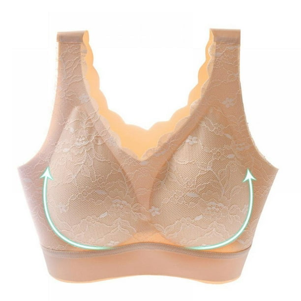 POINTERTECK Brand Clearance! 3D Wireless Contour Bra Padded Lace Push Up  Brassiere Women Comfortable Bras