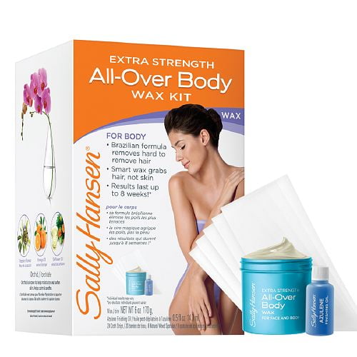 Sally Hansen Extra Strength All Over Body Wax Hair Removal Kit 2