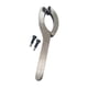 thumbnail image 2 of Llave ajustable para tuercas de casquillo hierro resistente perfecl herramienta para reparación de sellos de Plata, 2 of 8