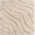 thumbnail image 3 of SAFAVIEH Florida Tabitha Geometric Waves Shag Area Rug, Cream/Beige, 5' x 5' Square, 3 of 8