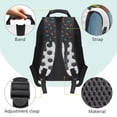 thumbnail image 4 of Yuyamidu Football Bookbag for Kids Middle School Book Bags 6th Grade Black Ice Cream Elementary Backpacks Primary School Bag for Girls Boys 6-8, 4 of 7