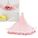 thumbnail image 5 of Red de almacenamiento de animales de peluche ahorro de espacio Triángulo Juguetes Almacenamiento Hamaca Borla Fácil de instalar Durable con accesorios de montaje para dormitorio ANGGREK Otros, 5 of 8