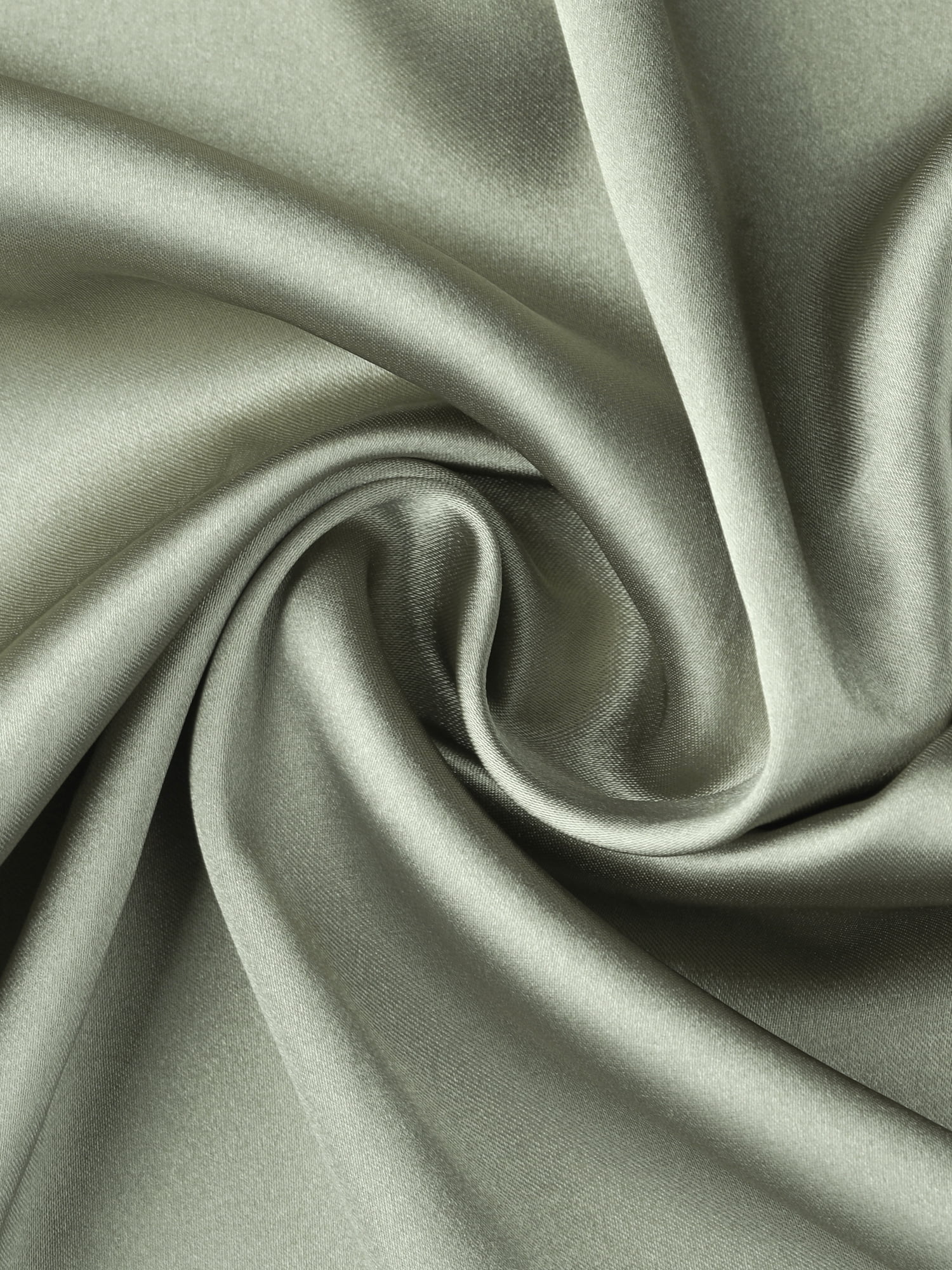 DARING DIVA Women's Satin Silky 3/4 Sleeves Tie Waist Loungewear Robes L Pea Green