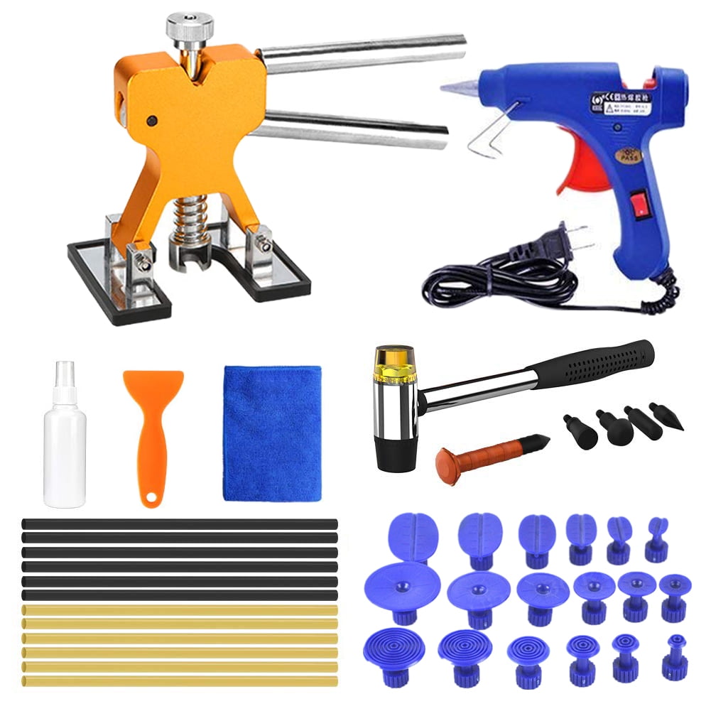 Auto Body Dent Repair Tools, Car Dent Puller Tap Down Kits for Auto