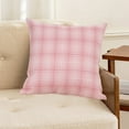 thumbnail image 2 of VQPeo 17.7x17.7 Inch Checkered Pillow Covers - Classic Plaid Gingham Throw Pillowcases for Living Room, Bedroom, Office, Sofa, Couch Decor, 2 of 4