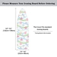 thumbnail image 4 of HELLHERO 15"x54" Ironing Board Cover Easy Fit Replacement for Friends, Starfish and Conch Pattern, 4 of 4