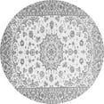 thumbnail image 1 of Ahgly Company Indoor Round Persian Gray Traditional Area Rugs, 3' Round, 1 of 1