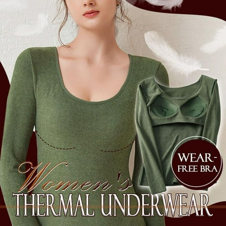 

Women s Thermal Underwear High-Elastic Waist Support Ultra Soft Underwear Top for Women New