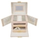 thumbnail image 3 of Organizador de joyas para viajes, estuche de viaje para joyas, caja de viaje portátil para joyas, caja de joyería portátil, diseño de última generación, 3 of 12