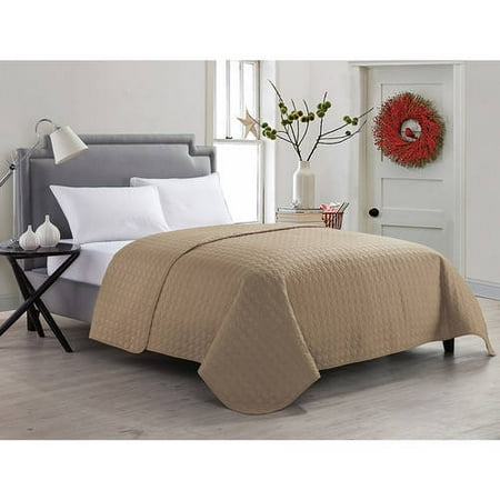 - VCNY Home Jackson Geometric Circle-Stitched Bedding Quilt, Multiple Colors Available