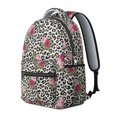thumbnail image 2 of Pioneer Flower Floral Print Pattern Backpack for School, Cute School Bag with Adjustable Shoulder Straps and Padded Back, 15.3"x11"x7.1", 2 of 5