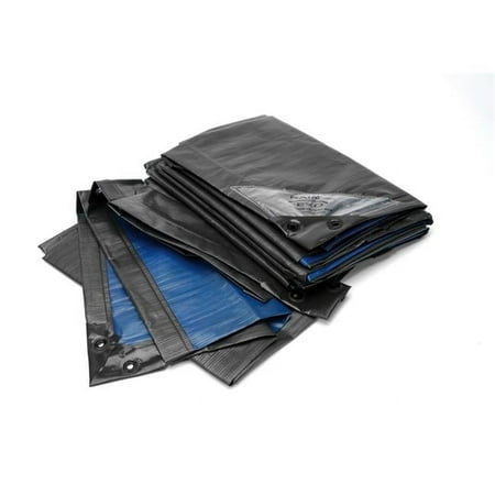 15 x 20 ft. Rainexo 150 GSM Heavy Duty Tarpaulins - Green & Blue
