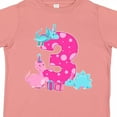 thumbnail image 4 of Inktastic Dinosaur Party-third Birthday Girls Toddler T-Shirt, 4 of 5