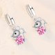 thumbnail image 2 of Pendientes Temperamento Femenino Pendientes Joyería Botón Femenino Completo Pendientes Exquisito, 2 of 2