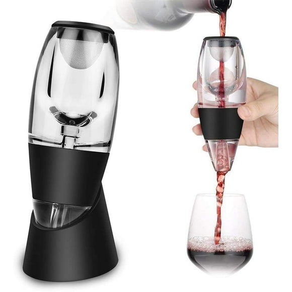 QUETO Magic Decanter Wine Decanter Wine Aerator Wine Decanter with Wine Filter, Gift Box