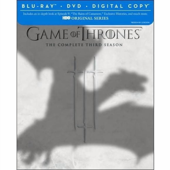 Game Of Thrones: The Complete Third Season (Blu-ray + DVD + Digital Copy)